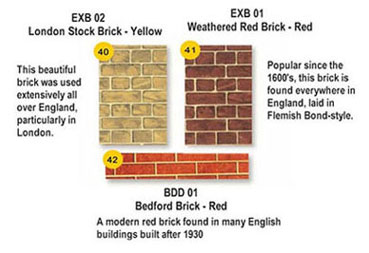 Aged Brick Paper - EXB02 - Yellow