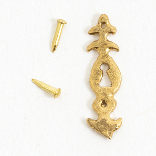 OLDDG118 - Keyhole Plate, Gold