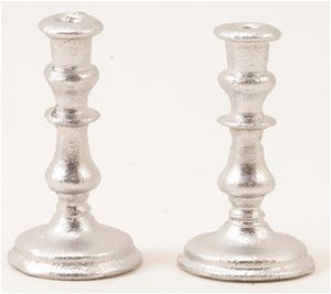 OLDHS103 - Ornate Candlesticks, 2, Silver