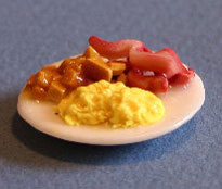 RND5 - Breakfast Plate, Scrambled Eggs
