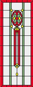 SLIM19 - Sim. Stained Glass Fits Hw6033