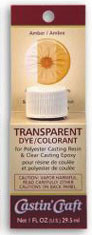 SMWR13 - 1 Oz Carded Transparent Dye - Amber