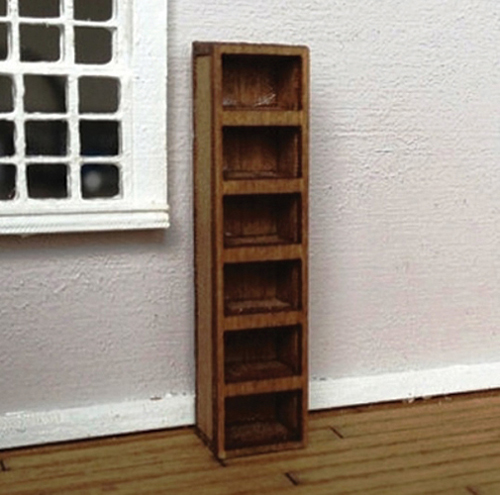 SSLBK001 - Cassin Narrow Bookcase Kit, 1:48 Scale