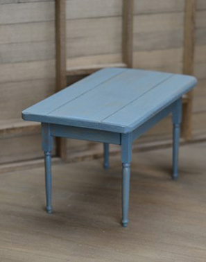 STT905B - Kitchen Table, Blue