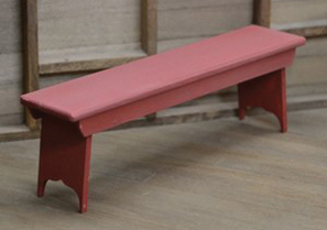 STT907R - Bench, Red