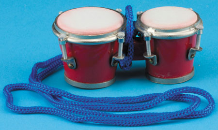 VMM381R - Bongos Red Necklace