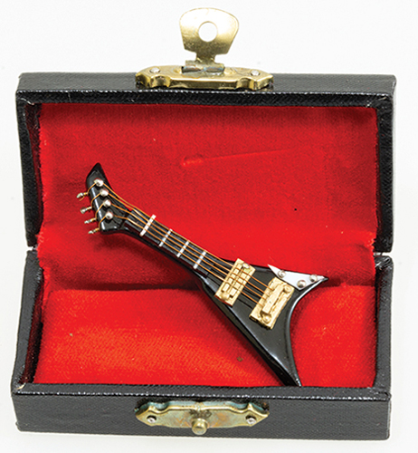 VMM604B - 2.5 Inch Black Electric Guitar w/Case