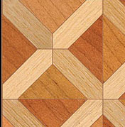 WM24032 - Tile: Square Parquet, 1/24, 1 Piece