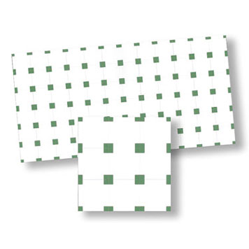 WM34136 - Mosaic Tile/Green Square, 1 Piece