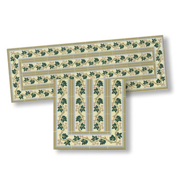 WM34172 - Mosaic Floor Tile Borders, 1 Piece