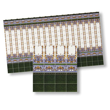 WM34302 - Mediterranean Tiles, 1 Piece
