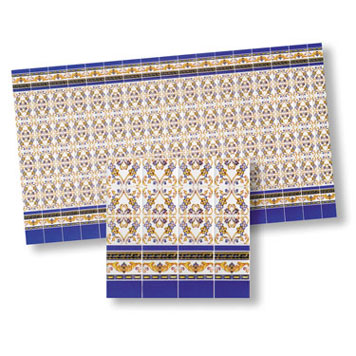 WM34304 - Mediterranean Tiles, 1 Piece