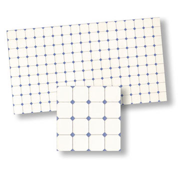 WM34365 - Wall Tile, Blue Rhombus, 1 Piece