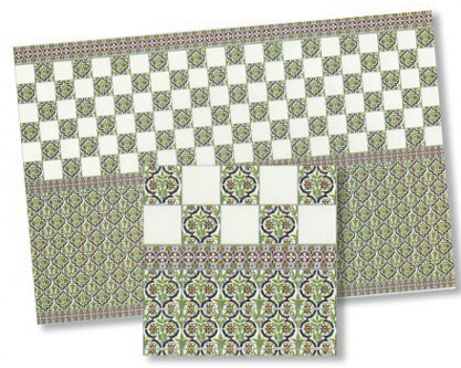WM34423 - Victorian Tiles, 1 Piece