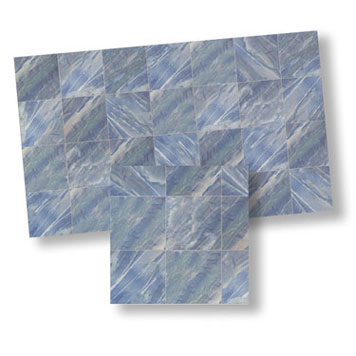 WM34729 - Faux Marble Tile/Gray, 1 Piece