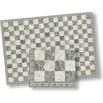 WM34740 - Faux Marble Tiles, 1 Piece
