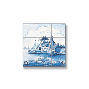 WM34873 - Picture Mosaic Tile Sheet, 1 Piece