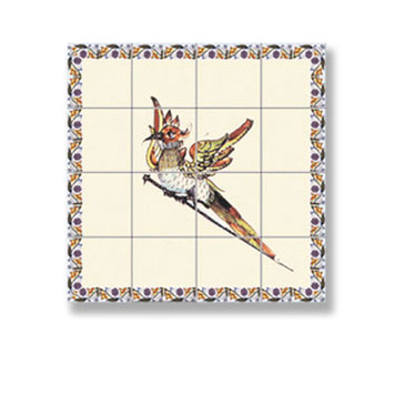 WM34883 - Picture Mosaic Tile Sheet, 1 Piece