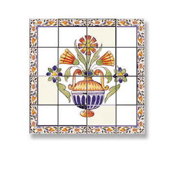 WM34884 - Picture Mosaic Tile Sheet, 1 Piece