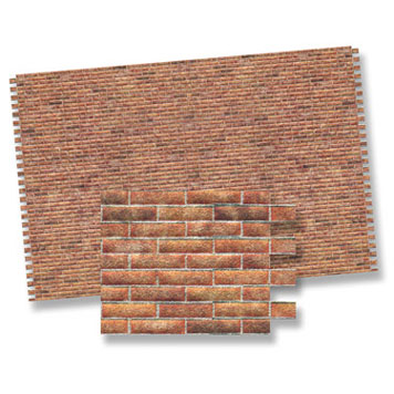 WM34977 - Brick Wall Material, 1 Piece