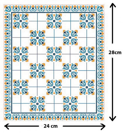 WM35172 - Floor Tiles Kit 9-1/2 X 11