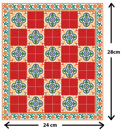 WM35173 - Floor Tiles Kit 9-1/2 X 11
