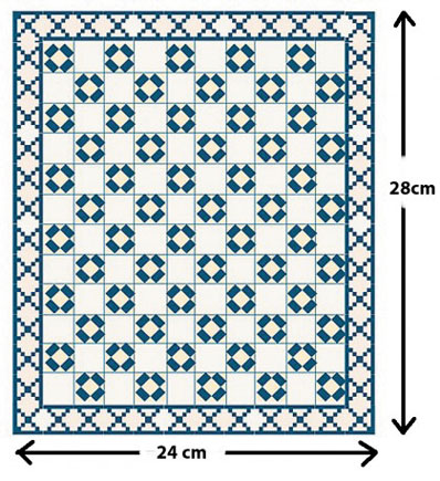WM35175 - Floor Tiles Kit 9-1/2 X 11