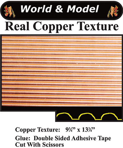 WM36103 - Copper Texture, 1 Piece