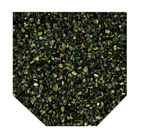 WN401 - Green Granite Hexagon Asphalt Shingles, 1 Square Foot