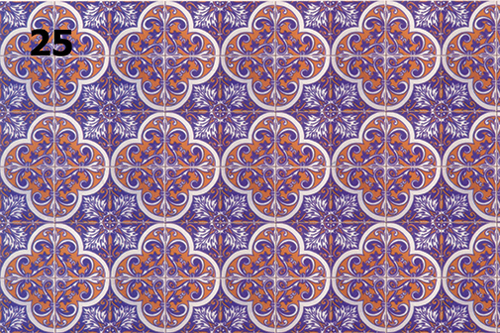 WN25 - Tile Floor: Portoghese, 9 X 12
