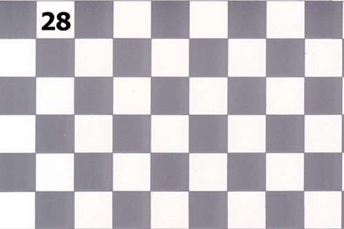 WN28 - Tile Floor: Pewter &amp; White,  1/2 In Squares