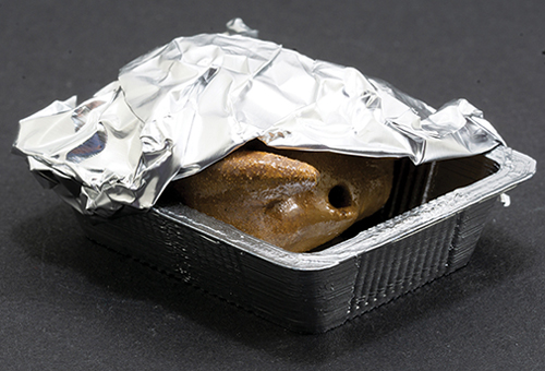 ART218 - Turkey in Roasting Pan with Foil, Large
