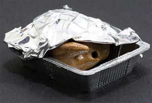 ART218 - Turkey in Roasting Pan with Foil, Large