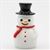 ART333 - Snowman Figurine with Red Scarf