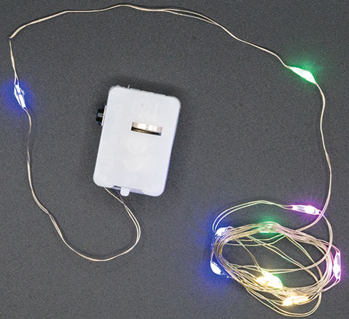 ART415 - Waterproof Battery LED Mini Christmas/Fairy Lights, 4 Color, 3 Speed Modes, 39.37 Inch