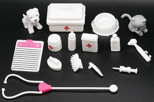 ART416 - Discontinued: Pet Care Doctor Kit, 15 Piece, Oversized Plastic