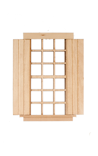 AS2116AS - 9 Over 9 Window W/Shutter