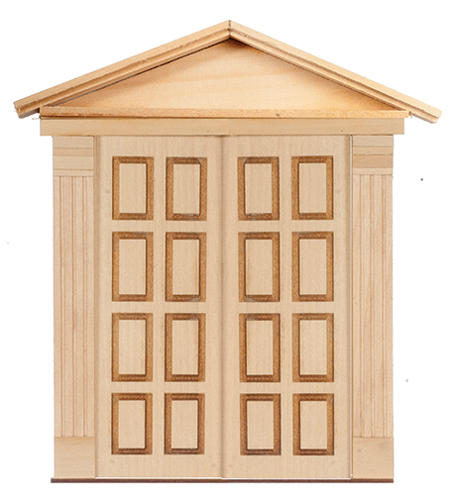 AS2312DD - Double Door, 8 Raised Panels