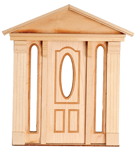 AS2313SL1FED - Oval Cutout Half Glass Federal Door