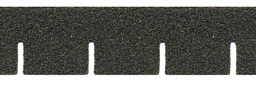 AS4001 - Black Square Asphalt Shingles, 157 Square Inches