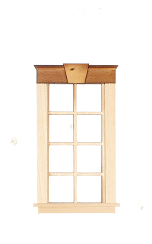 AS404AK - 4 Over 4 Window, Keystone Top