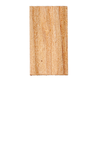 AS45 - LGB Scale Rectangle Cedar Shingles, 1/2 Inch Scale