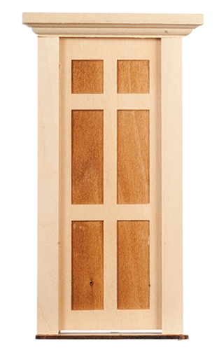 AS456C - Classical Interior Door, 6 Flat Panels