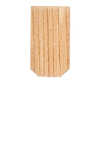 AS46 - LGB Scale Hexagon Cedar Shingles, 1/2 Inch Scale