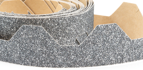 AS5005DH - Salt and Pepper Decorative Hexagon Asphalt Shingles, Self-Adhesive, 144 Square Inches