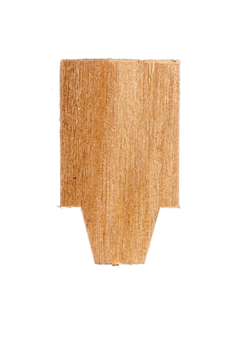 AS57 - Hexed Tab Cedar Shingles, 5 Square Feet, Approximately 1000 Pieces