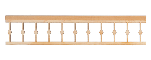 AS894B - Diamond Center Handrail, 10 Inches