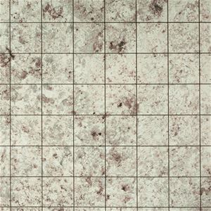 ASFORM010 - 1in Square FORMICA Floor, White Juparana