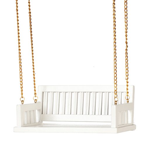 AZ05073 - Porch Swing, White, 4-1/2 In Long/Cb