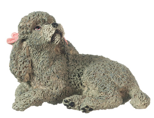 AZA6036 - Miniature Poodle Gray